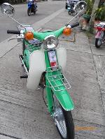 6. C70..สีเขียวตอง..(คันที่6)..สีเกล็ดมุข..ระบบCDI..ทะเบียน+ชุดโอน..18000