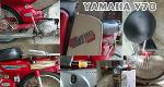 YamahaV70 สีแดงแห้งๆเดิมๆ*หายาก* ภาษีปี65 +มีเล่มทะเบี​ย​น​+ชุด​โอน​ครบ 14,000 บาท